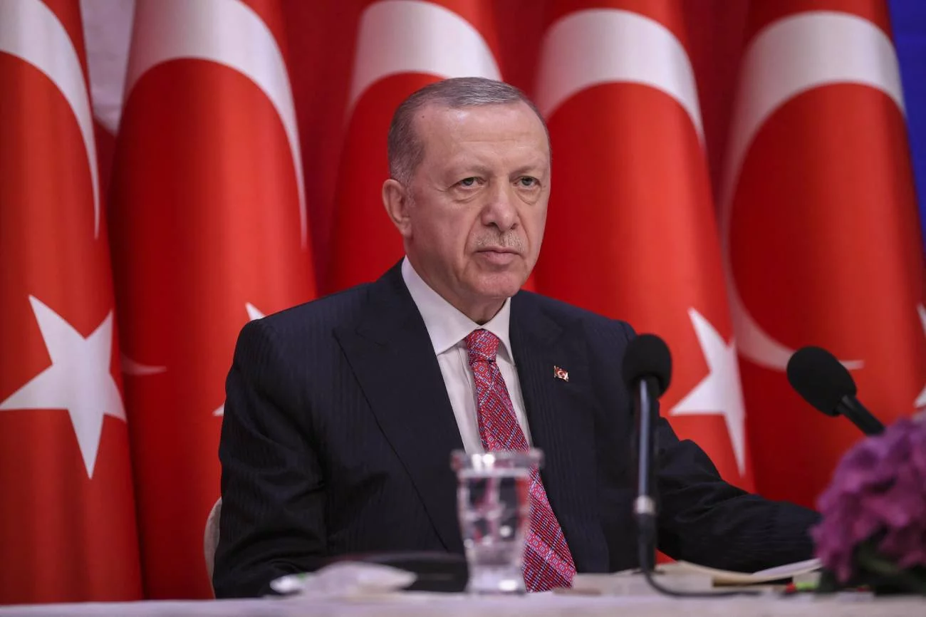 Prezydent Turcji Recep Erdogan