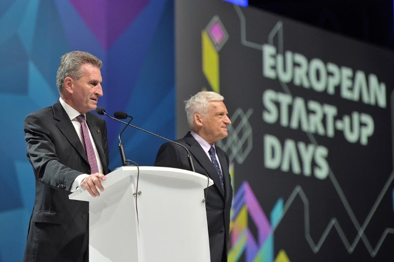 Günther H. Oettinger, komisarz UE ds. Gospodarki Cyfrowej i Społeczeństwa, chwalił przedsięwzięcie, jakim jest European Start-up Days