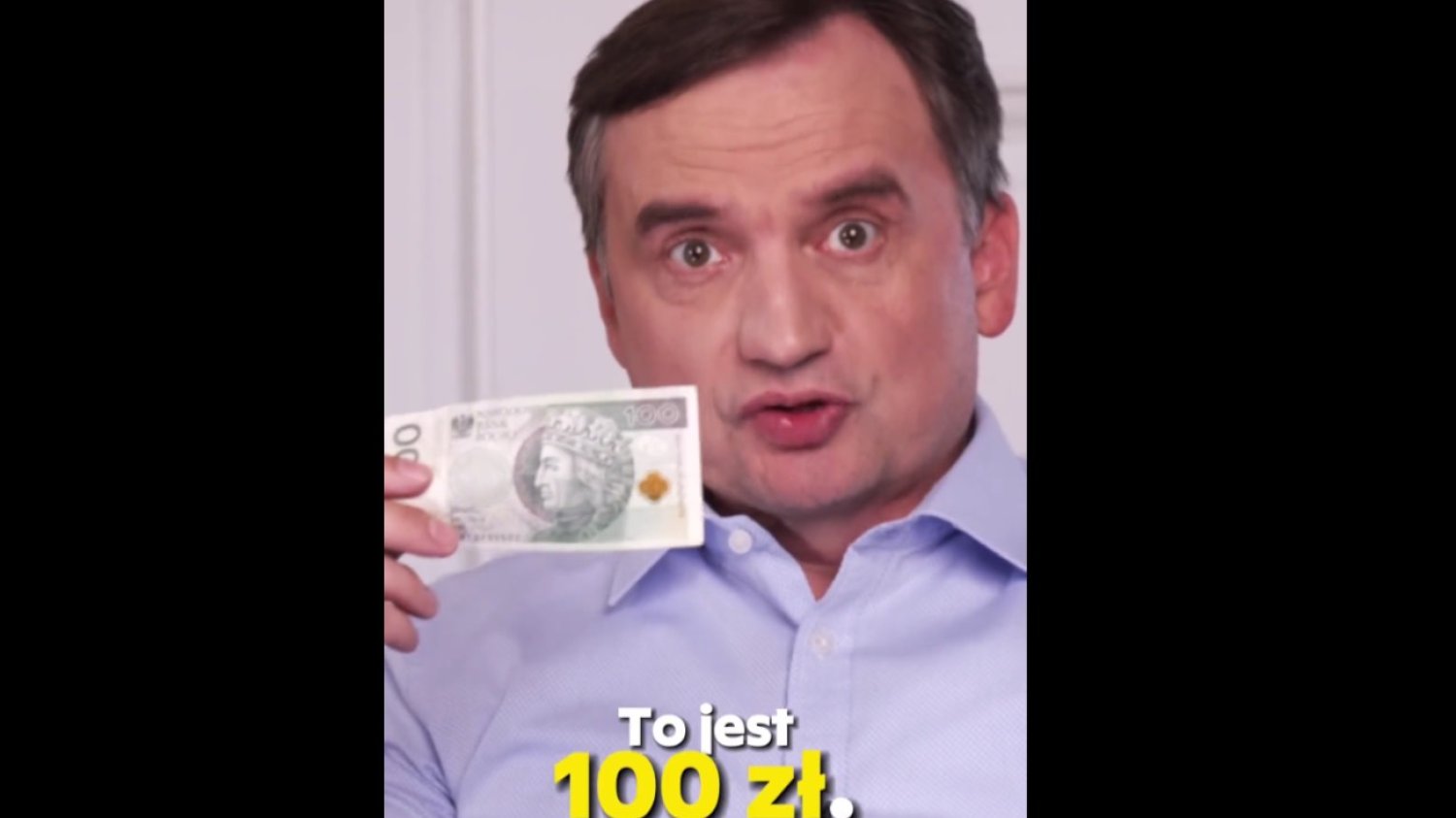 Zbigniew Ziobro: "gotówka to wolność". Minister sprawiedliwości składa obietnicę.