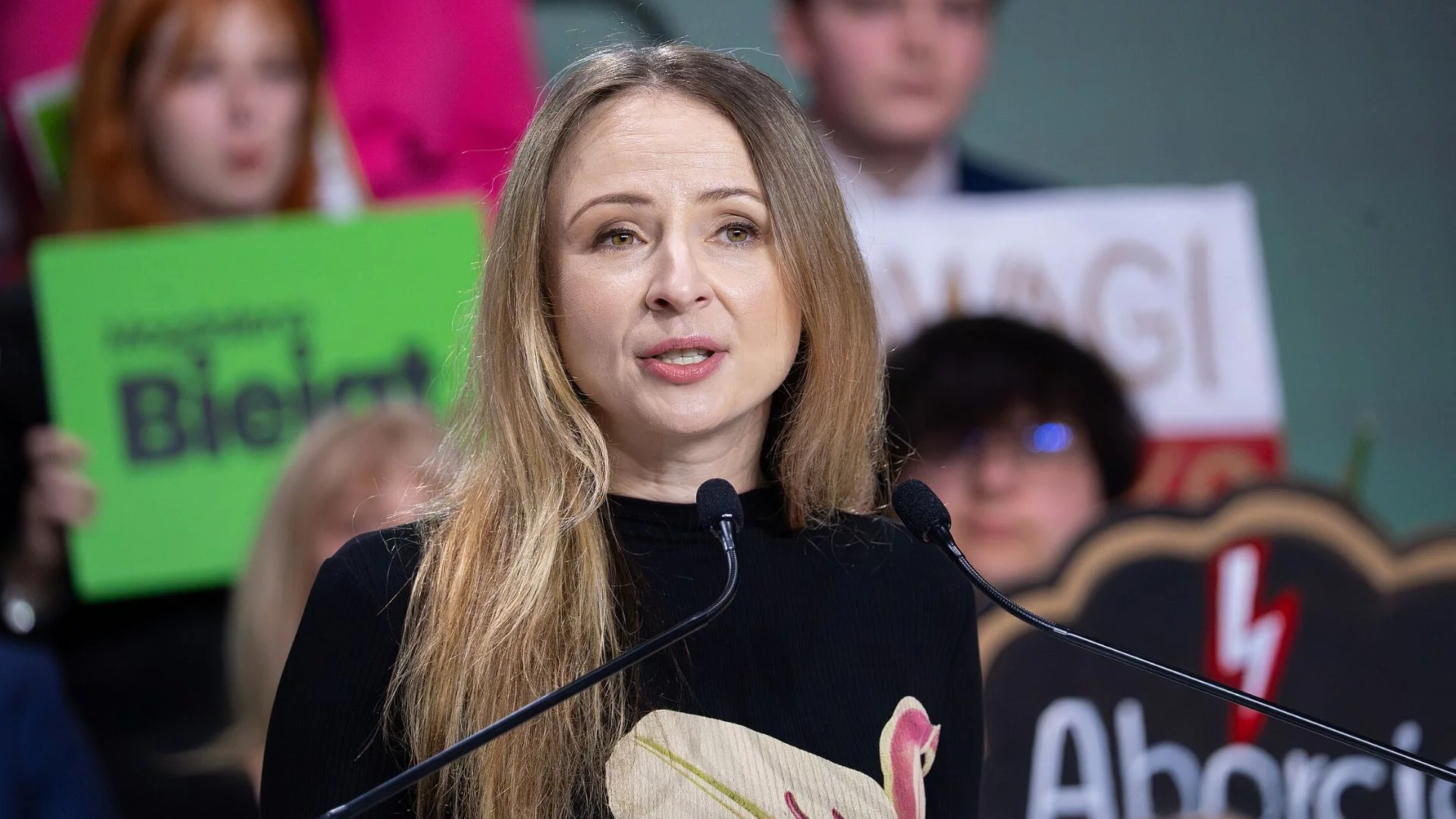 Ministra Rodziny Pracy i Polityki Społecznej Agnieszka Dziemianowicz-Bąk.