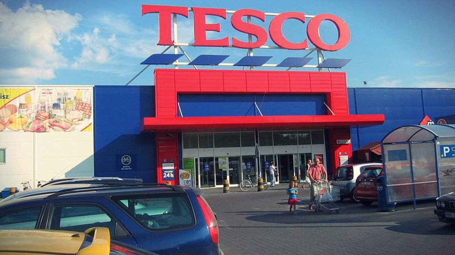 Sklep Tesco w Mielcu.