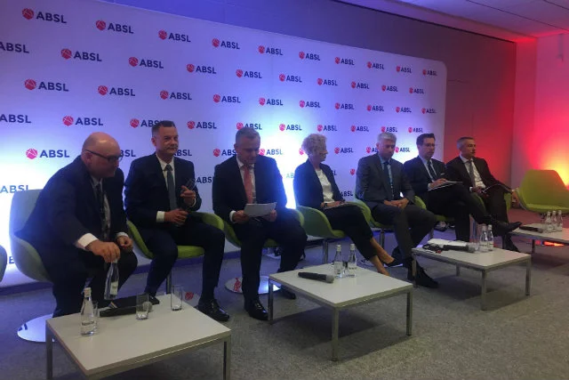 Konferencja ABSL w Łodzi poświęcona tematyce usług biznesowych.