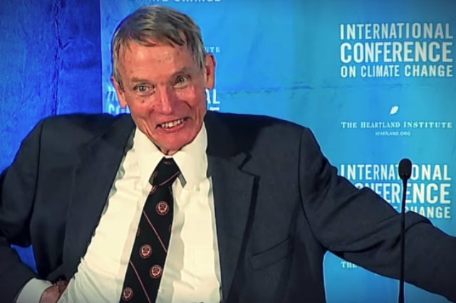 Prof. William Happer, znany negacjonista zmian klimatycznych.