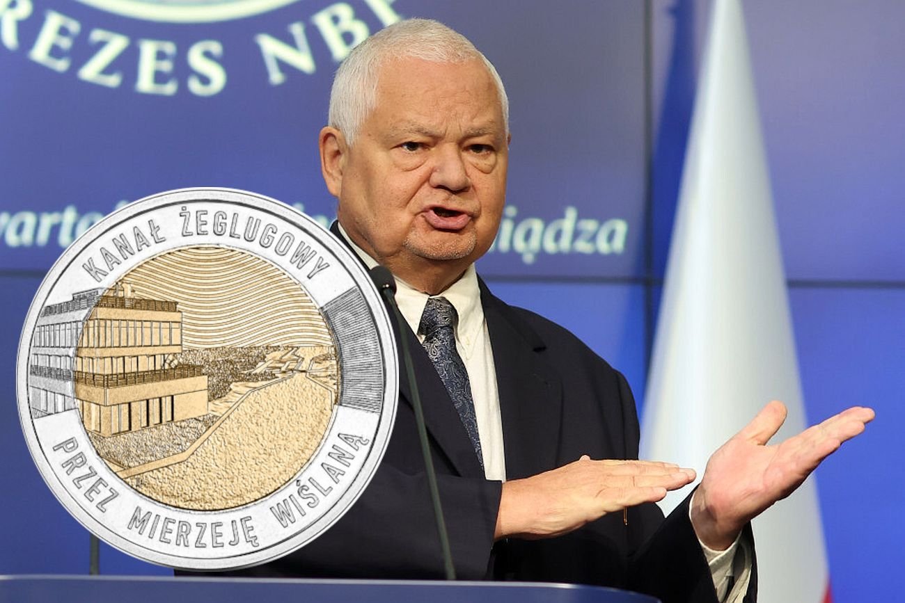 NBP wypuszcza nową monetę upamiętniającą przekop Mierzei Wiślanej