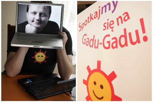 Twórca Gadu-Gadu Łukasz Fołtyn.