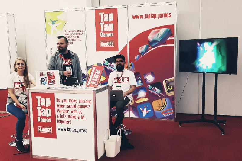 Huuuge Games wspiera polskich twórców gier z gatunku casual i hyper-casual. Studio prowadzi Tap Tap Games, program wydawniczy dla deweloperów zewnętrznych, oferujący szybki dostęp do masowego odbiorcy na światowym rynku gier mobilnych