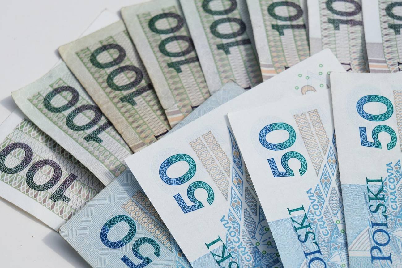 banknoty złoty PLN