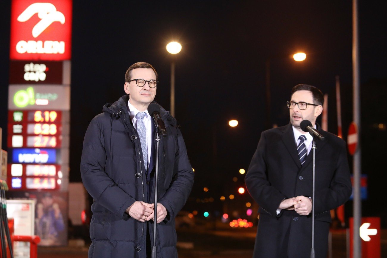 Mateusz Morawiecki, Daniel Obajtek