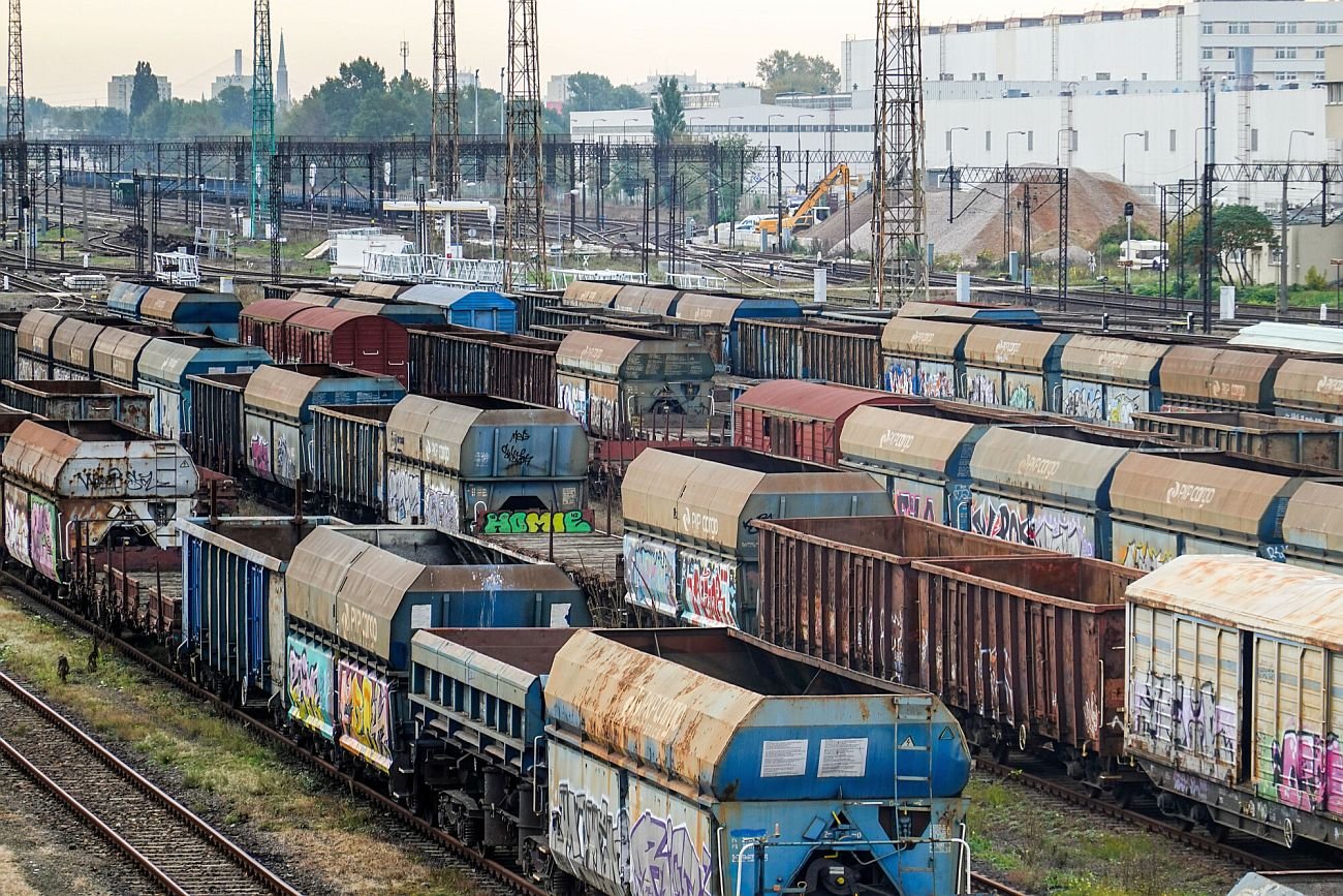 Jeden z terminali towarowych w Polsce