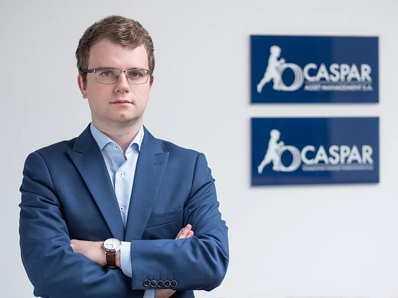 Piotr Rojda, CFA, zarządzający subfunduszem Caspar Stabilny