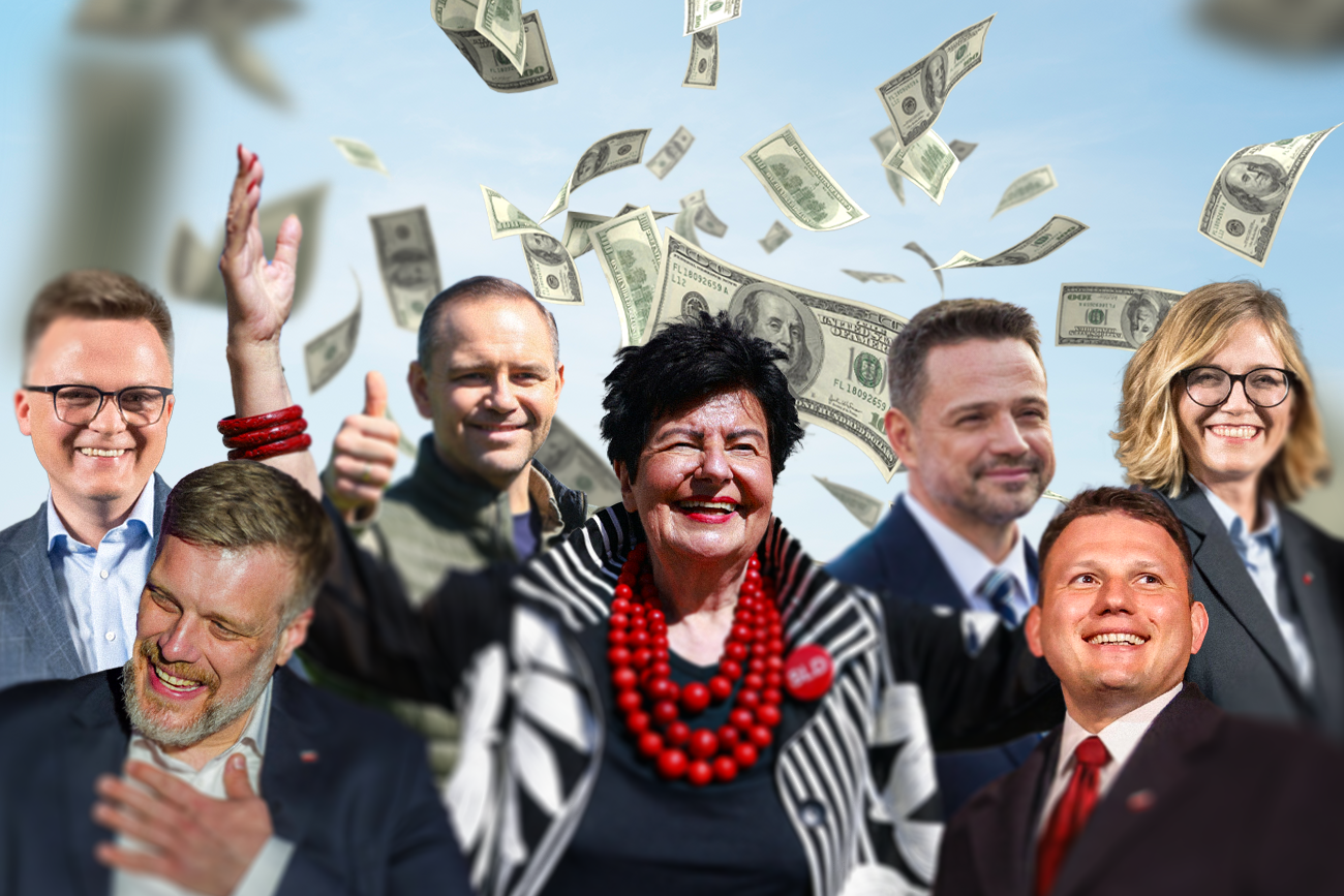 Niewidzialne pieniądze i... deweloperzy. Izdebski o finansowaniu wyborów w Polsce