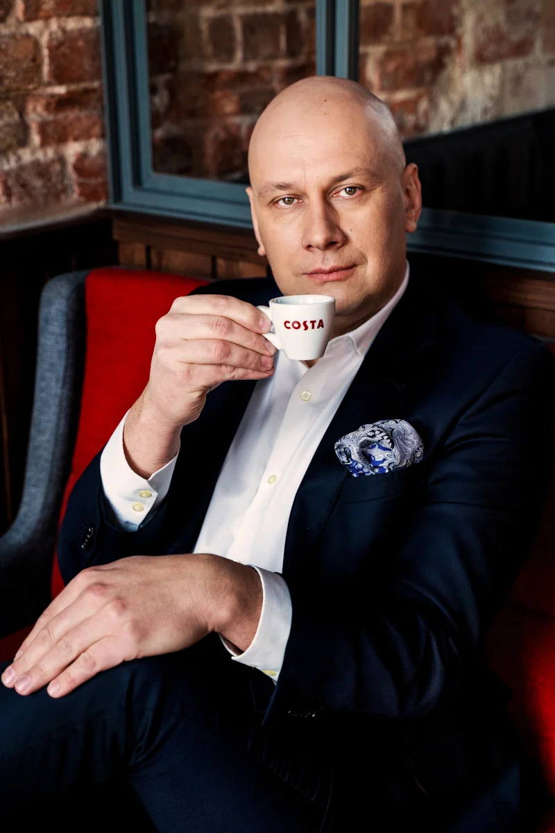 Michał Proszewski, Coffee Business Development Manager w Coca-Cola HBC Polska i Kraje Bałtyckie.