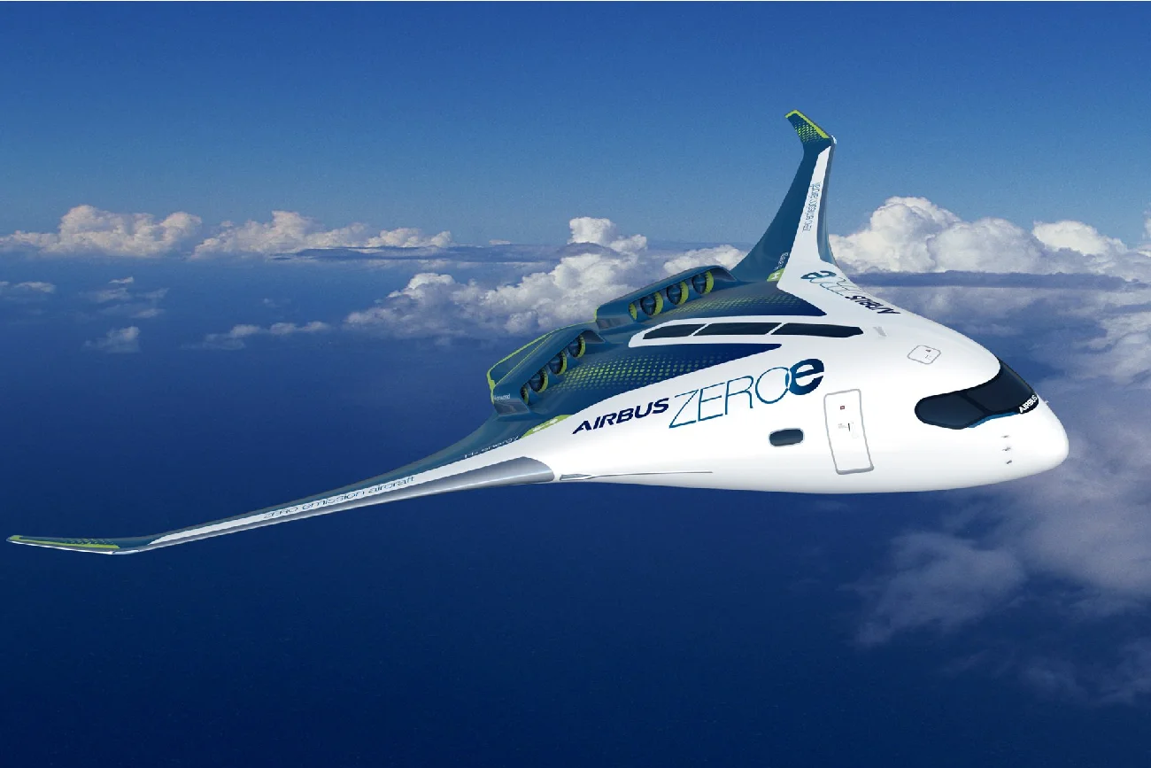 Europejski Airbus stawia na wodór jako źródło energii w transporcie lotniczym.