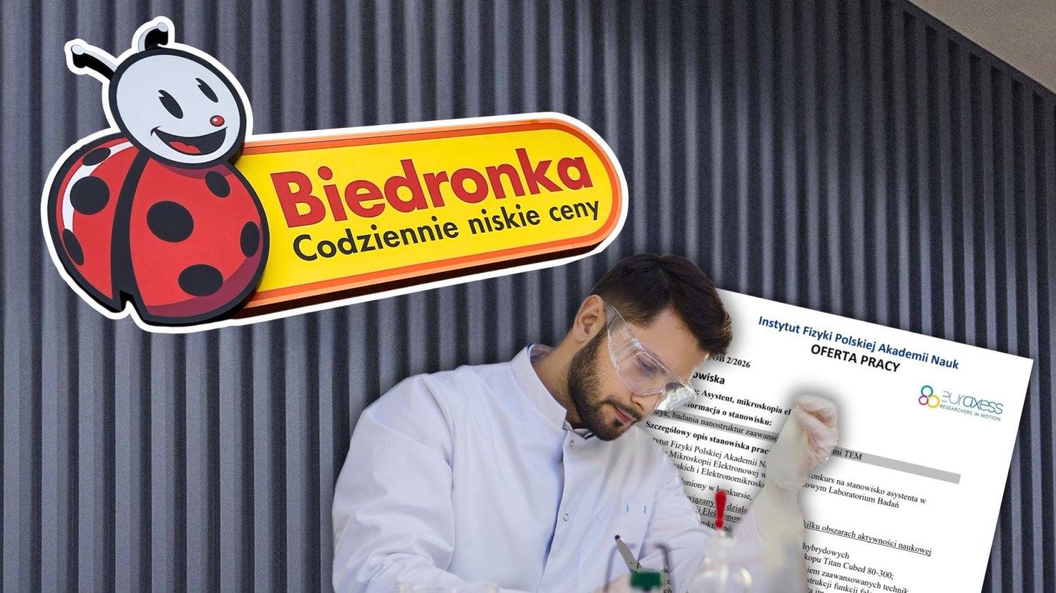 Pensja dla naukowca z z PAN wywołała u mnie ciarki żenady. Lepiej niech pracuje w Biedronce. Oferta pracy dla naukowaca gorsza od tej dla pracownika Biedronki.