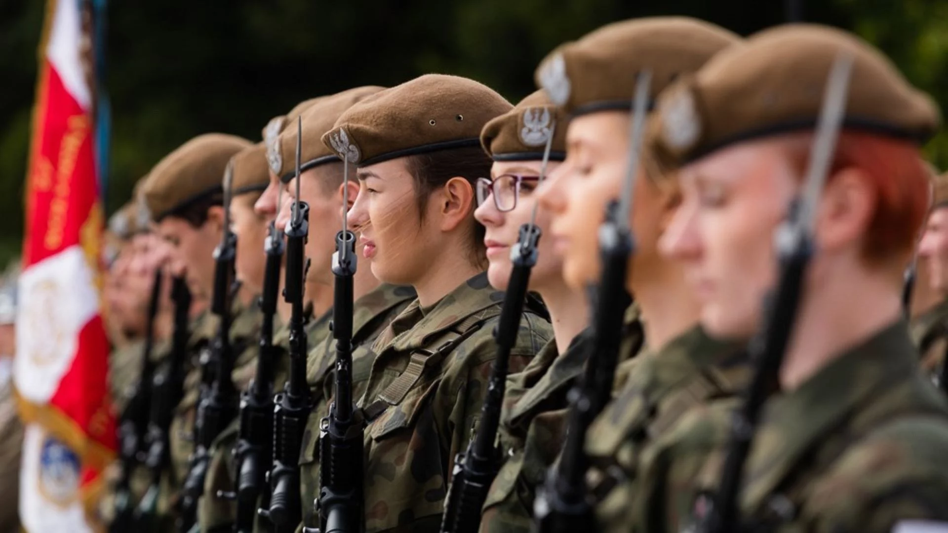 Zainteresowanie "wGotowości" zaskoczyło MON. Wyróżnia się udział kobiet Kobiety w Wojsku Polskim.