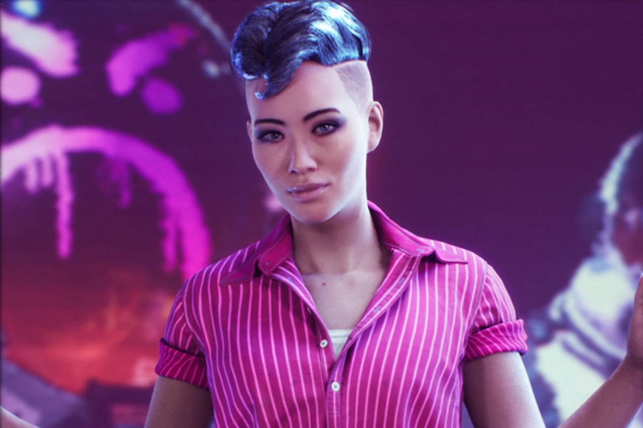 Screen z gry "Cyberpunk 2077".