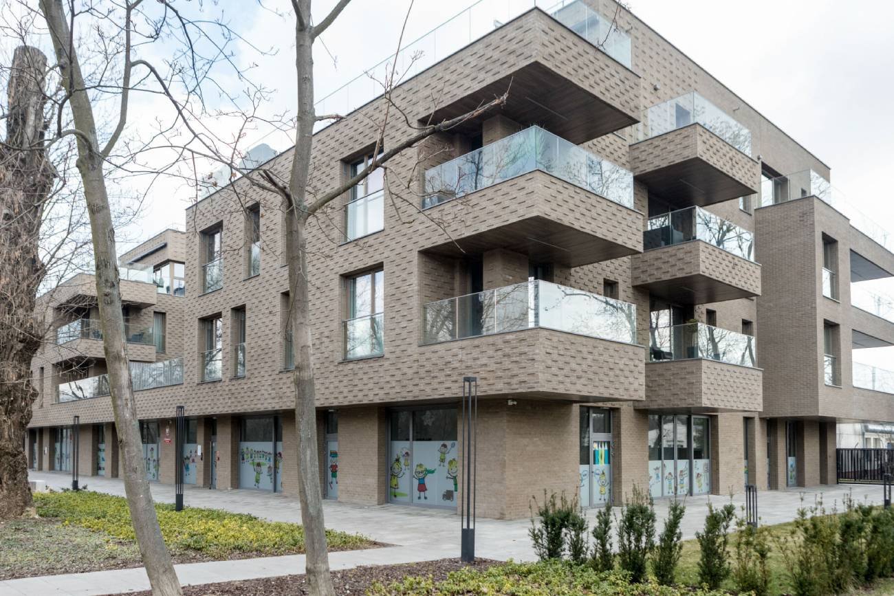 Kompleks apartamentów w Warszawie