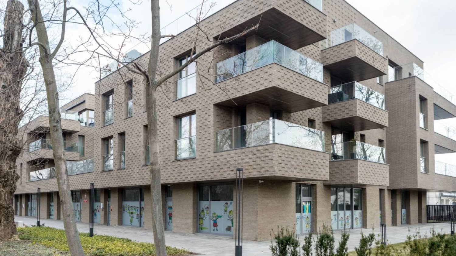 Kompleks apartamentów w Warszawie