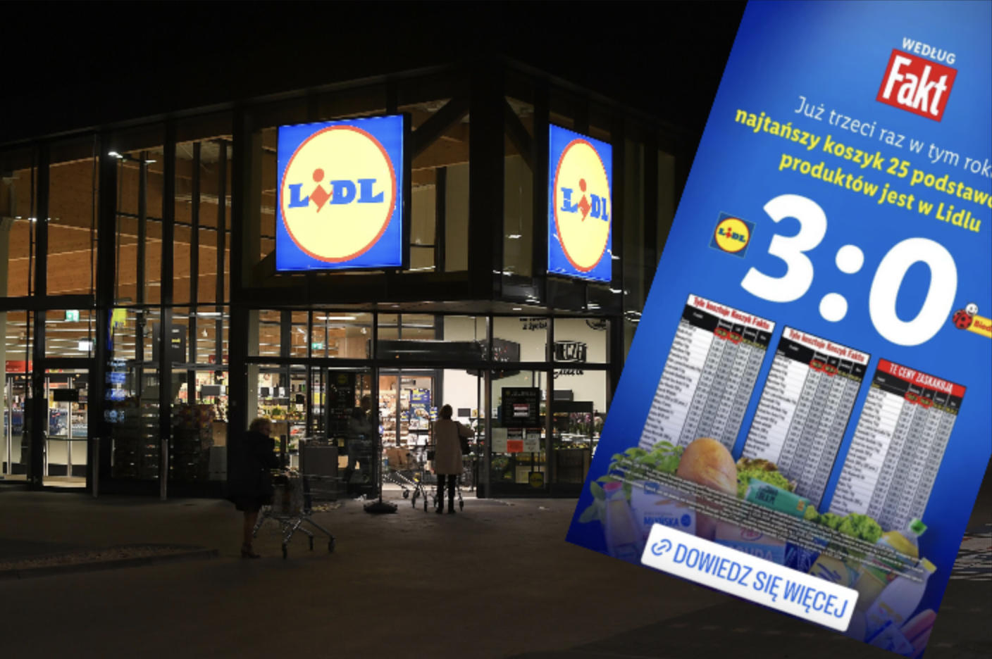 Wojna o klienta pomiędzy Lidlem, a Biedronką