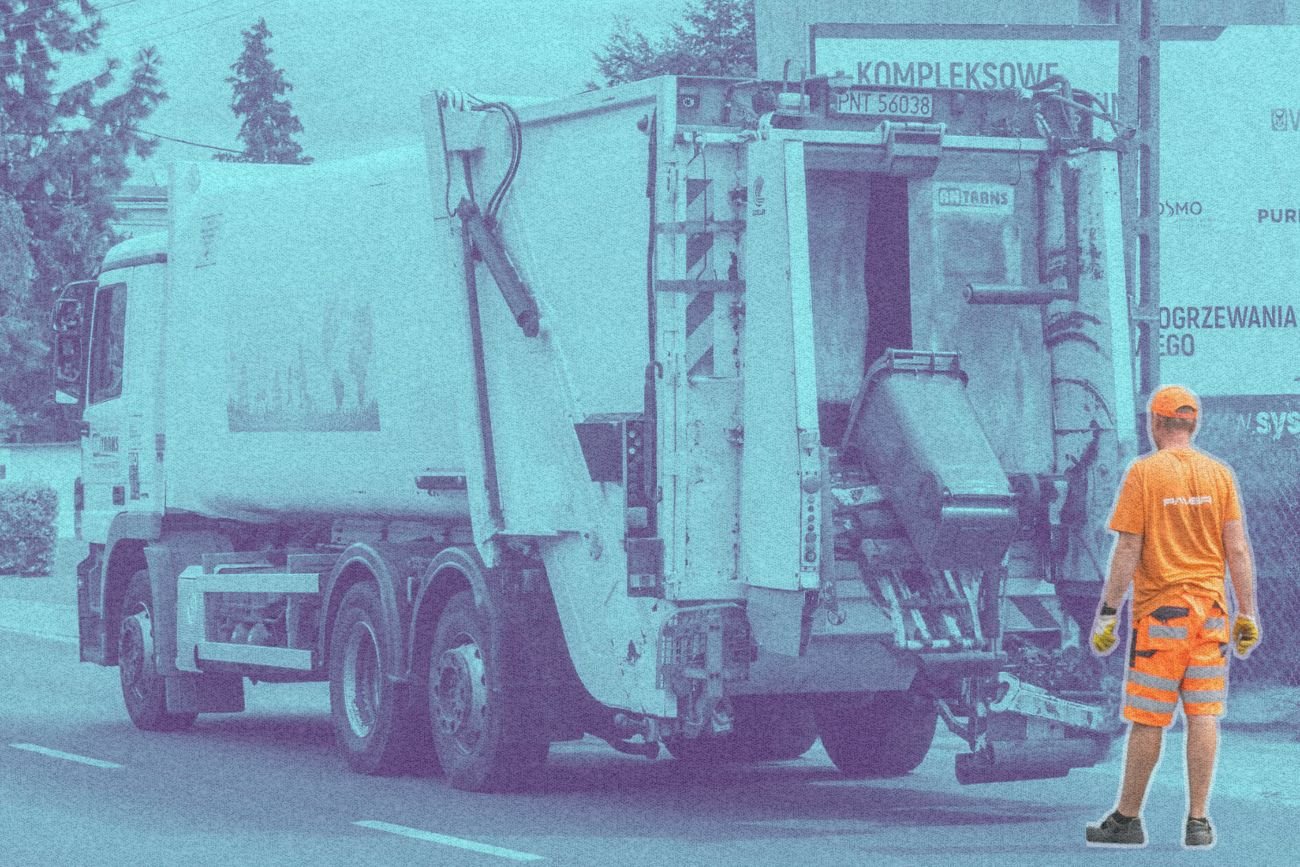 Wywóz odpadów.