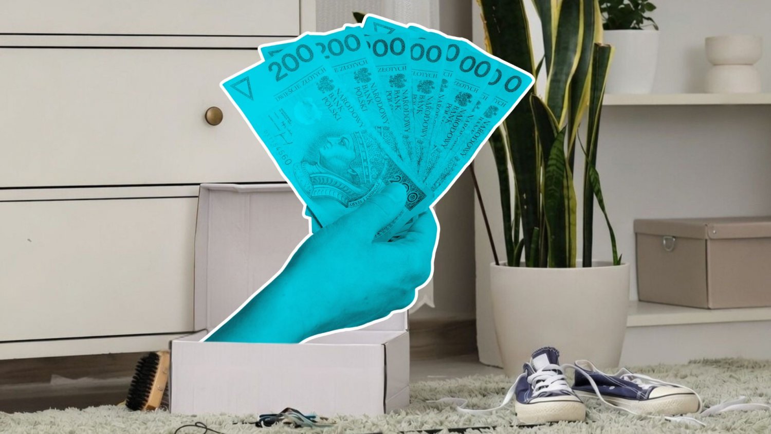 Puste pudełka po butach na Vinted za kilkadziesiąt złotych. Młodzi za nimi szaleją