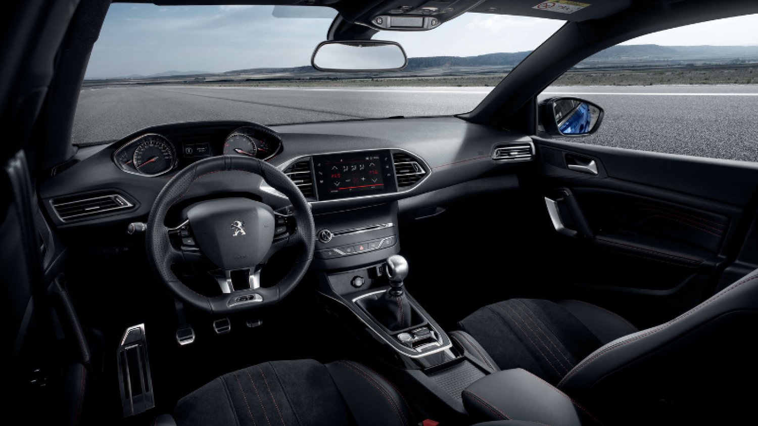 Peugeot i-Cockpit to innowacyjne rozwiązanie wnętrza obejmujące kompaktową kierownicę,zegary w polu widzenia drogi oraz pojemnościowy ekran dotykowy. Technologię tą zastosowano m.in. w modelu Peugeot 308, samochodzie osobowym klasy kompaktowej