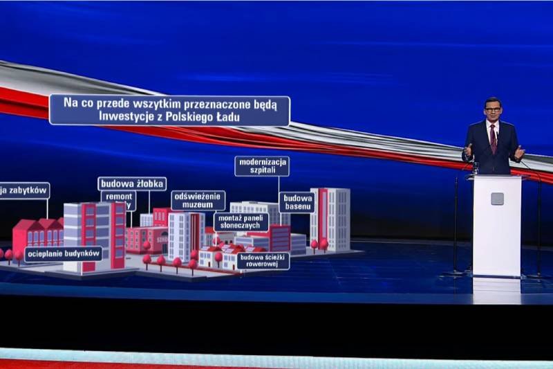 Mateusz Morawiecki zapowiedział inwestycje w infrastrukturę, cyfryzację gmin, szybki internet i łączność 5G.