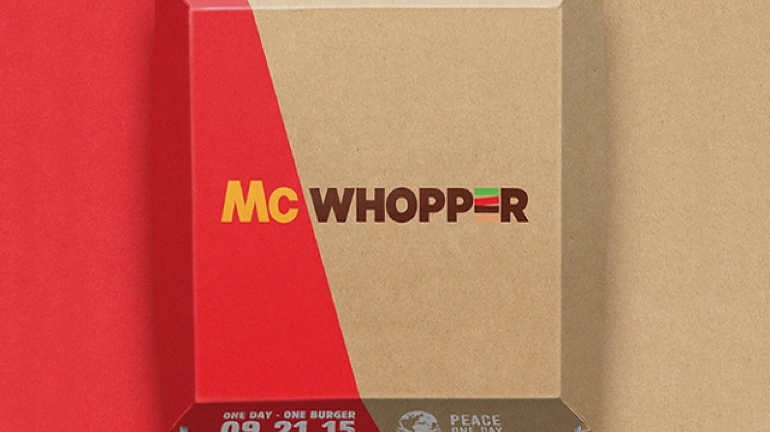 Projekt opakowania McWhoppera