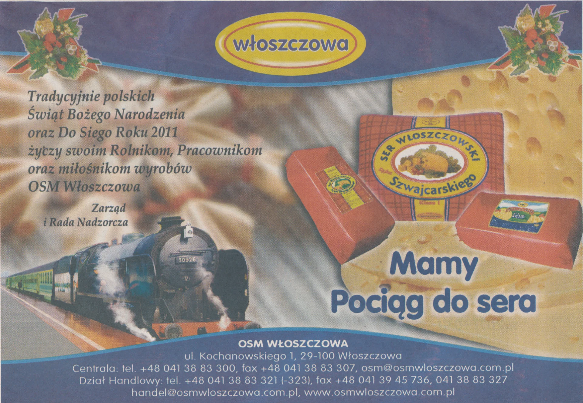Mamy pociąg do sera