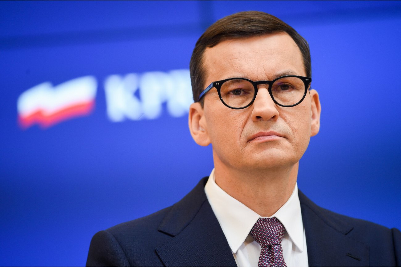 Warszawa Konferencja premiera Mateusza Morawieckiego