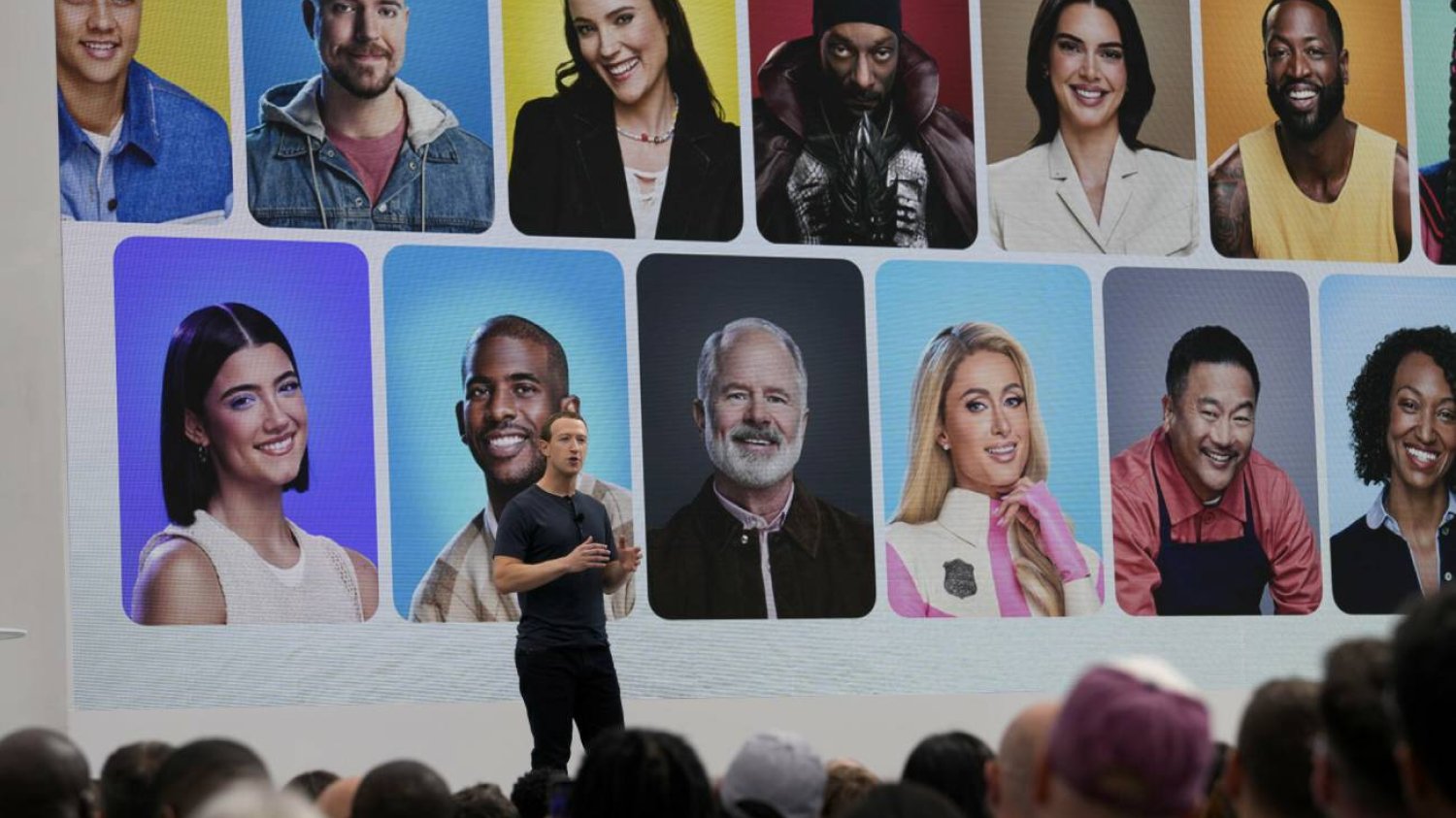 Zuckerberg na konferencji Mety.