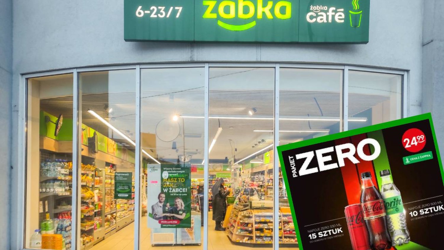 Pakiety Zero w Żabce.