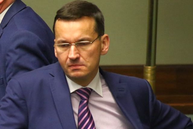 Wicepremier Mateusz Morawiecki