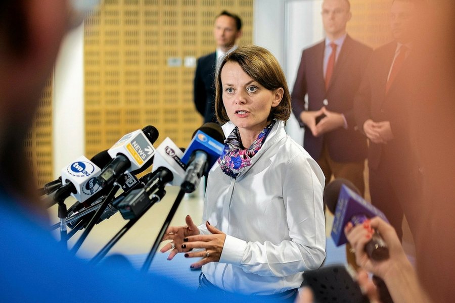 Minister przedsiębiorczości Jadwiga Emilewicz. Na warsztat wzięła tzw. zatory płatnicze.