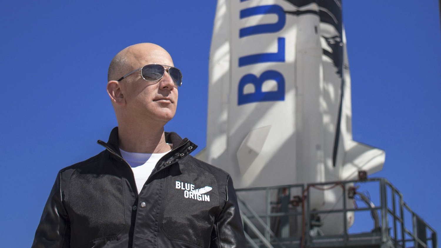Jeff Bezos i New Sheperd