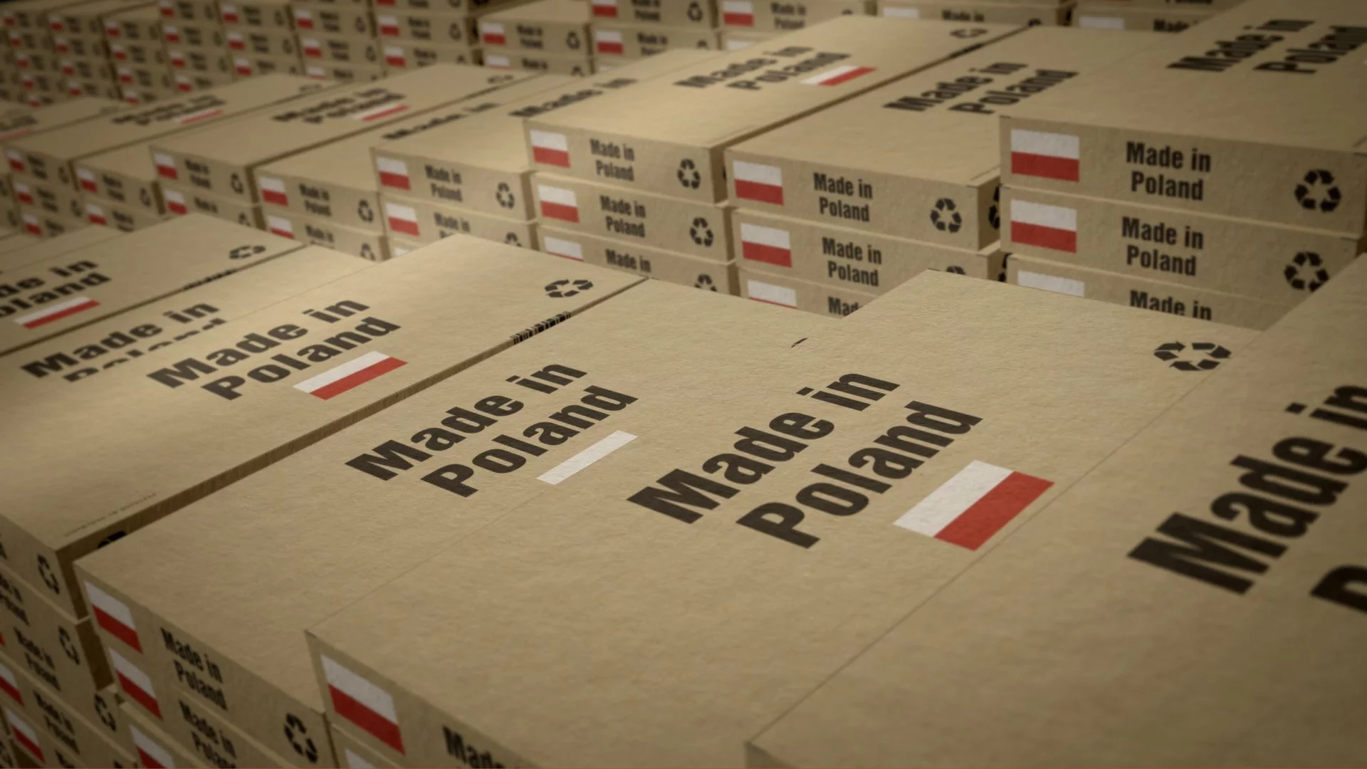 Patriotyzm konsumencki na fali. "Made in Poland" ma znaczenie Pudełka z napisem "Made in Poland". Raport o patriotycznych konsumentach.