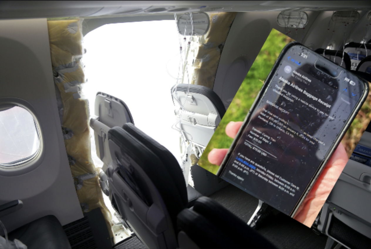 iPhone przeżył upadek z samolotu