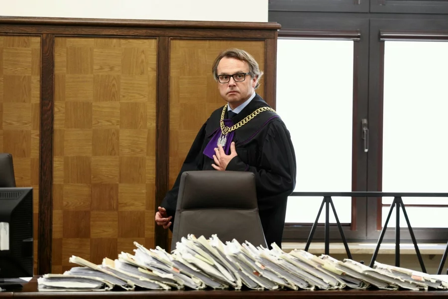 Jedna z rozpraw w procesie w sprawie "afery podsłuchowej".