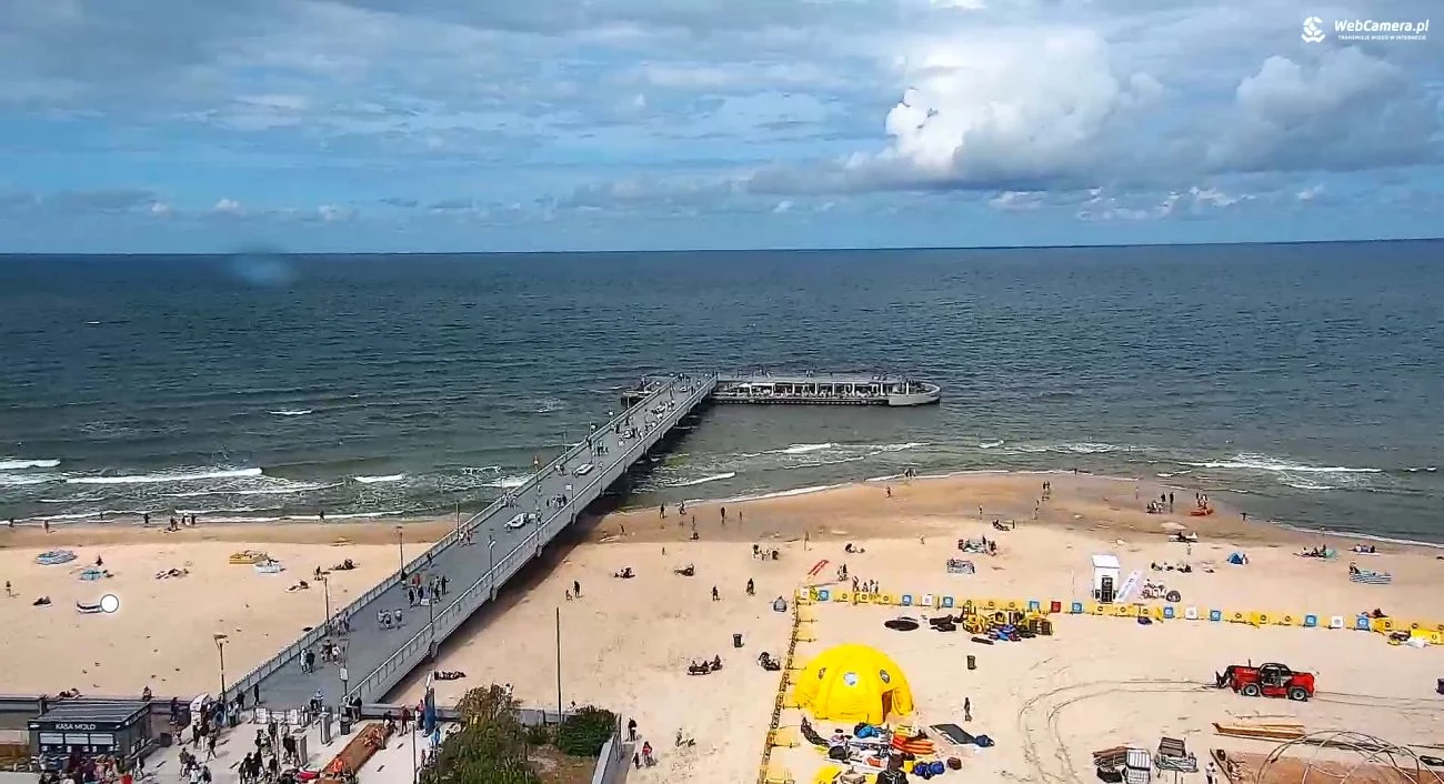 Plaża w Kołobrzegu Plaża w Kołobrzegu
