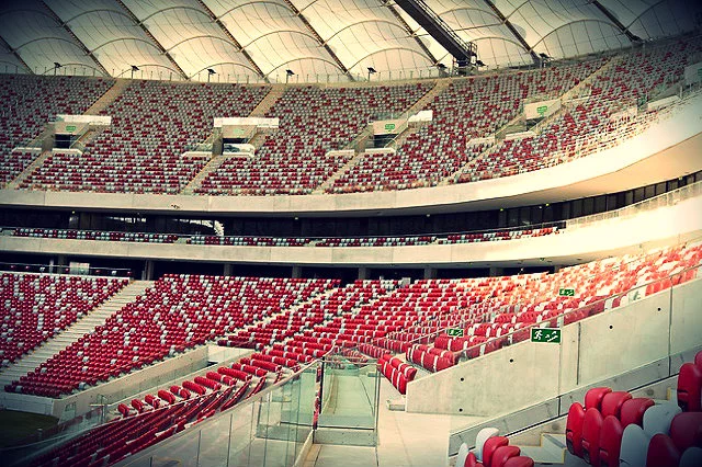 Stadion Narodowy w Warszawie również został wyposażony przez markę z Jasła.