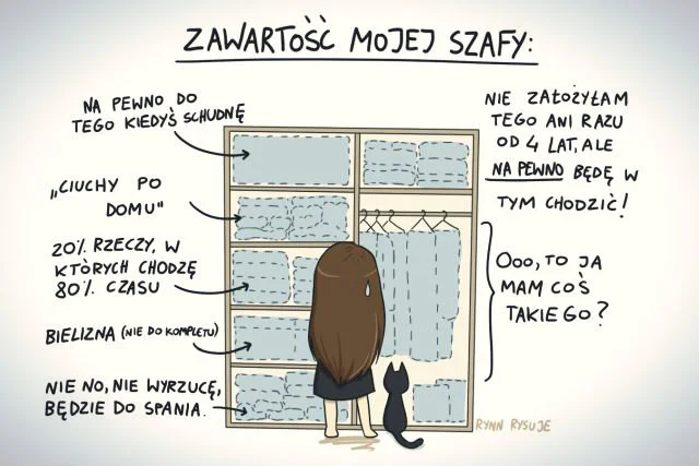 Babski magazyn -kolejny najczęściej podkradany rysunek. Rysunek umieszczamy za zgodą i wiedzą artsyki