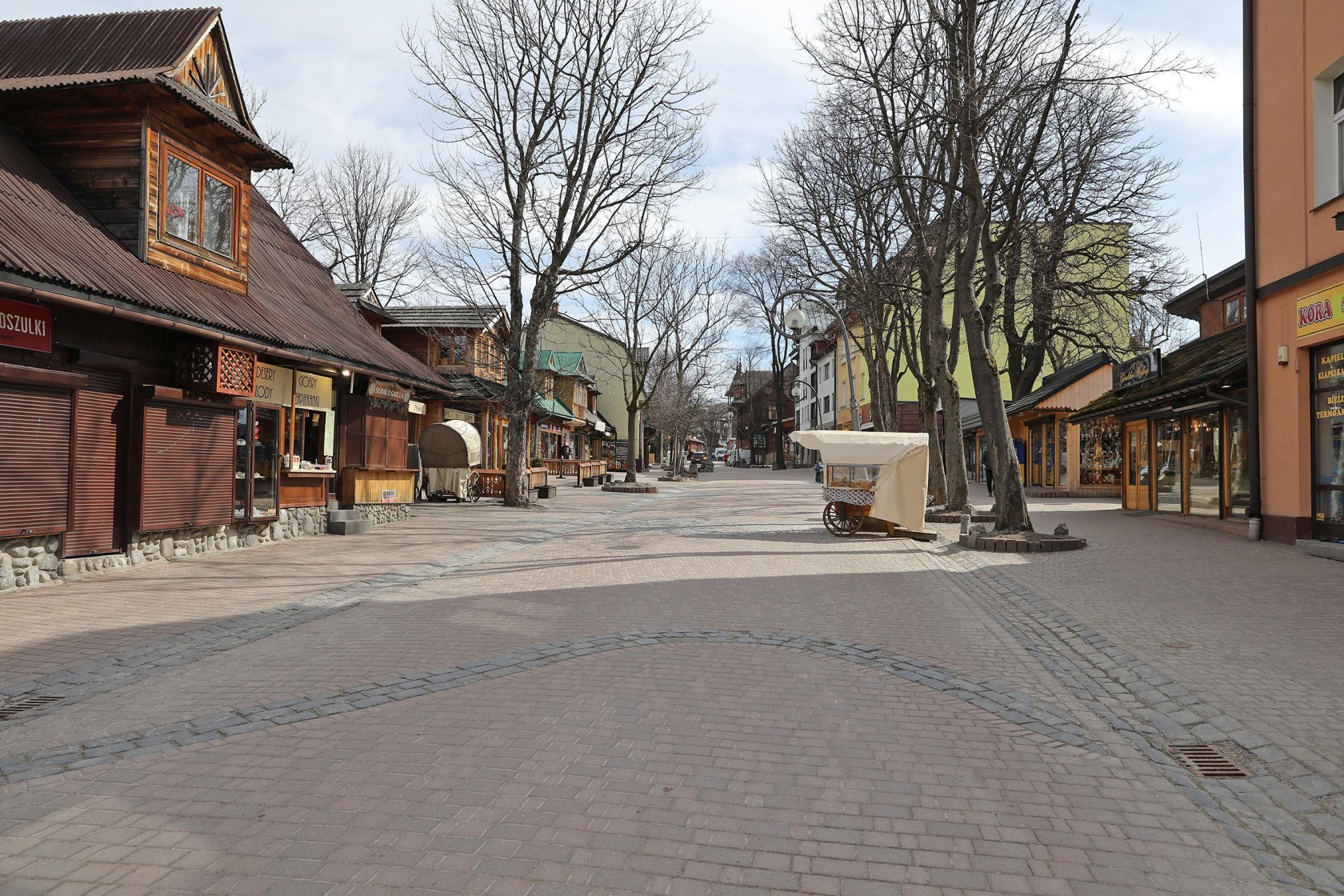 Zakopane odwiedza znacznie mniej turystów.