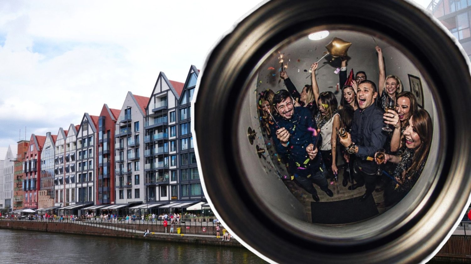 Unia zdusiła szarą strefę Airbnb. A w Polsce nadal mamy dziki zachód Imprezowicze w małym pokoju na tle Gdańska.
