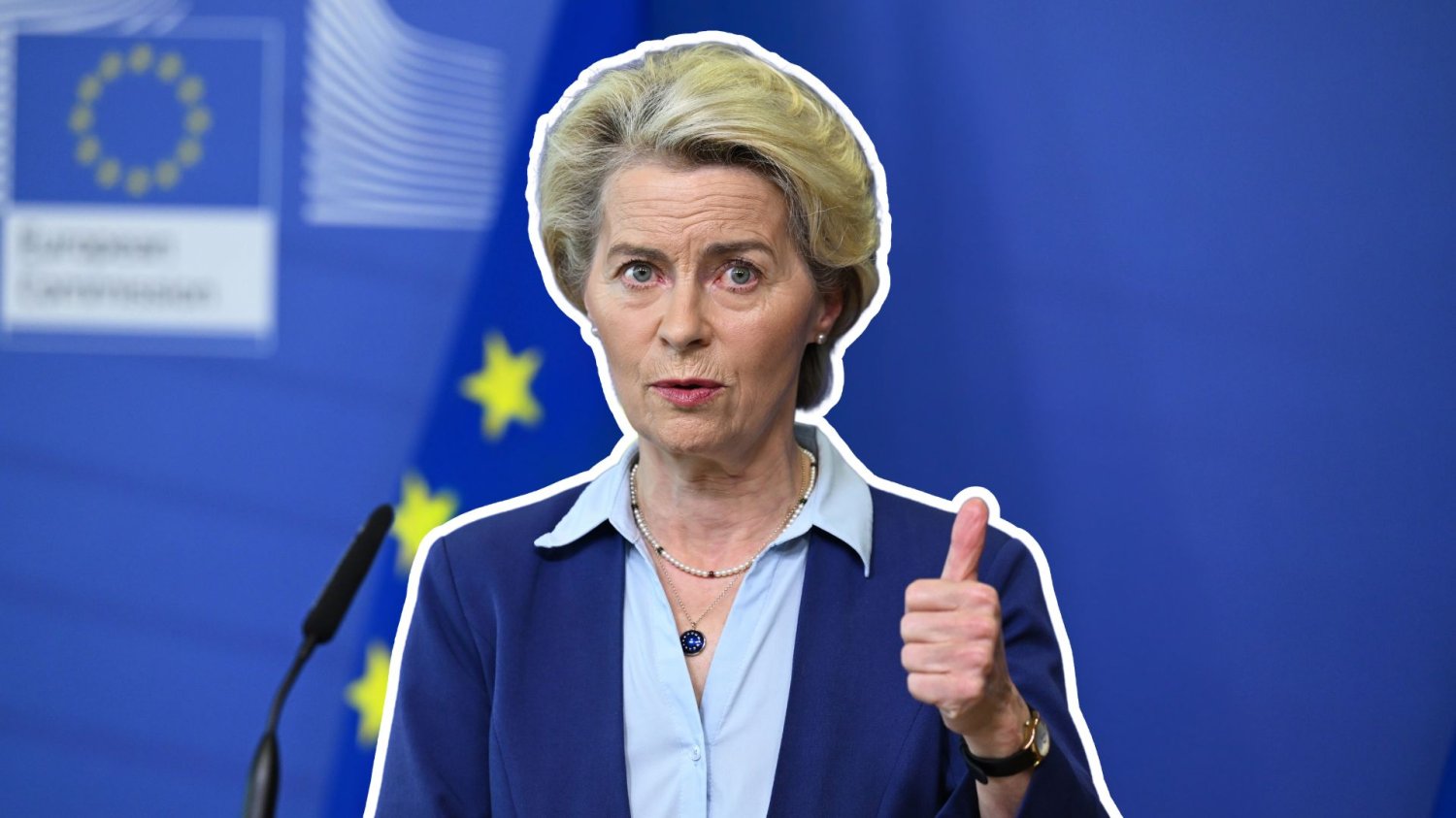 Kryzys energetyczny w UE i ryzyko blokady paliw. Von der Leyen kładzie karty na stół. Przewodnicząca KE Ursula von der Leyen.