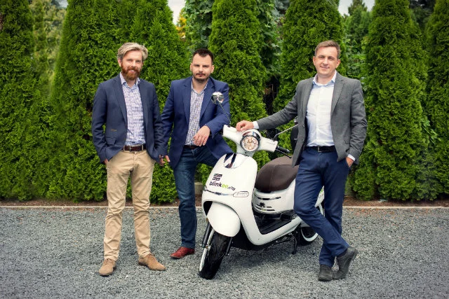 Założyciele polskiego start-upu blinkee.city