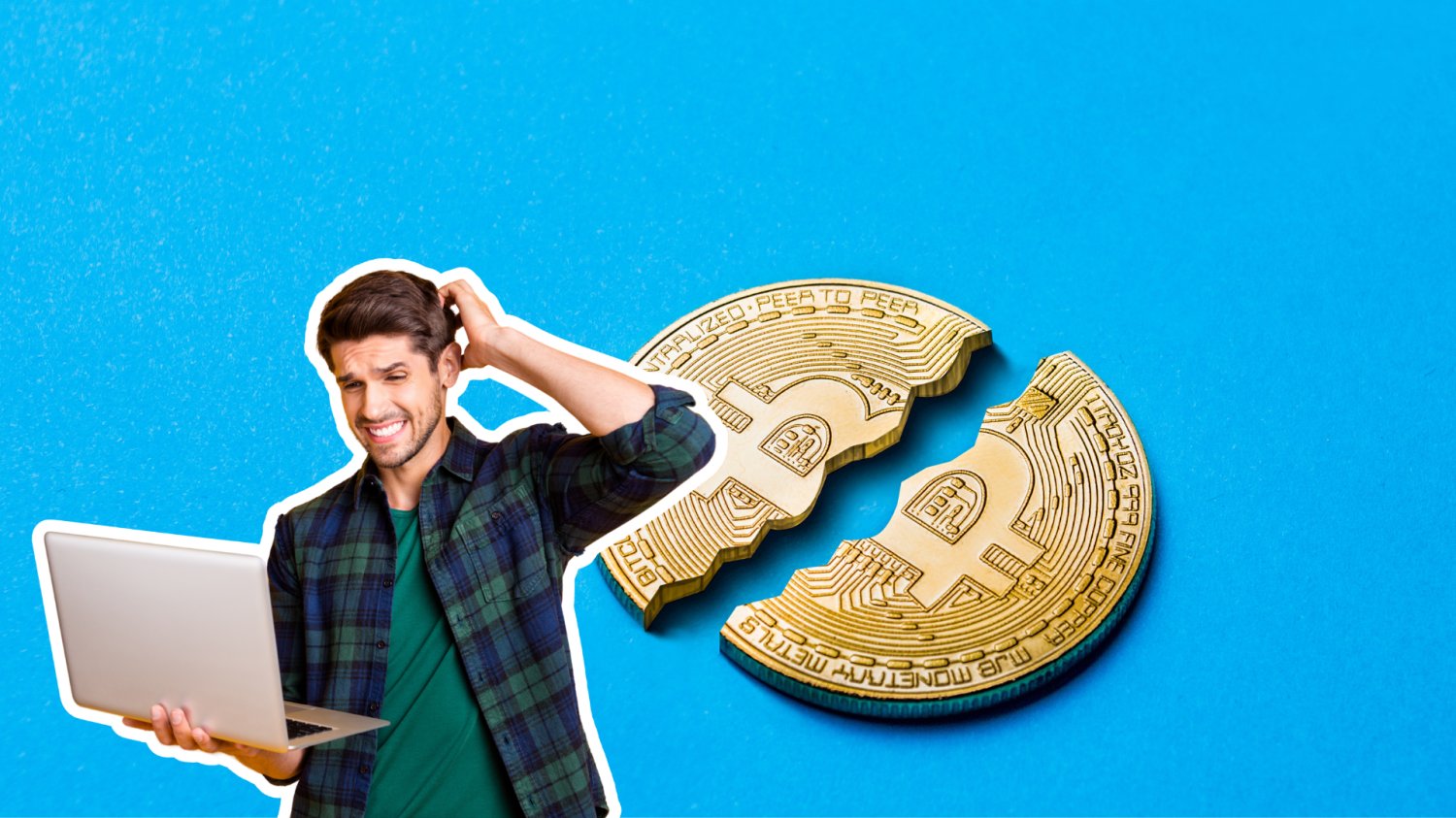 Polska pozostaje bez regulacji kryptowalut. Projekt Polski 2050 nic nie zmieni - sugeruje znany ekspert połamany bitcoin i smutny inwestor