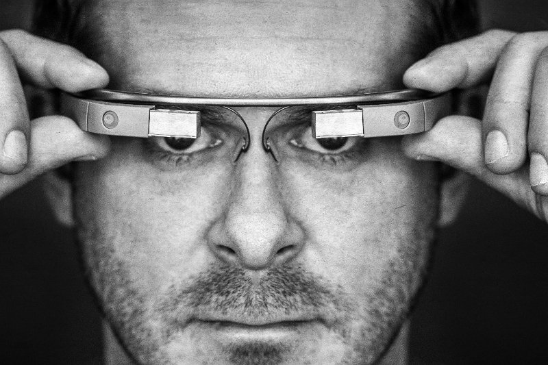 Okulary Google Glass.