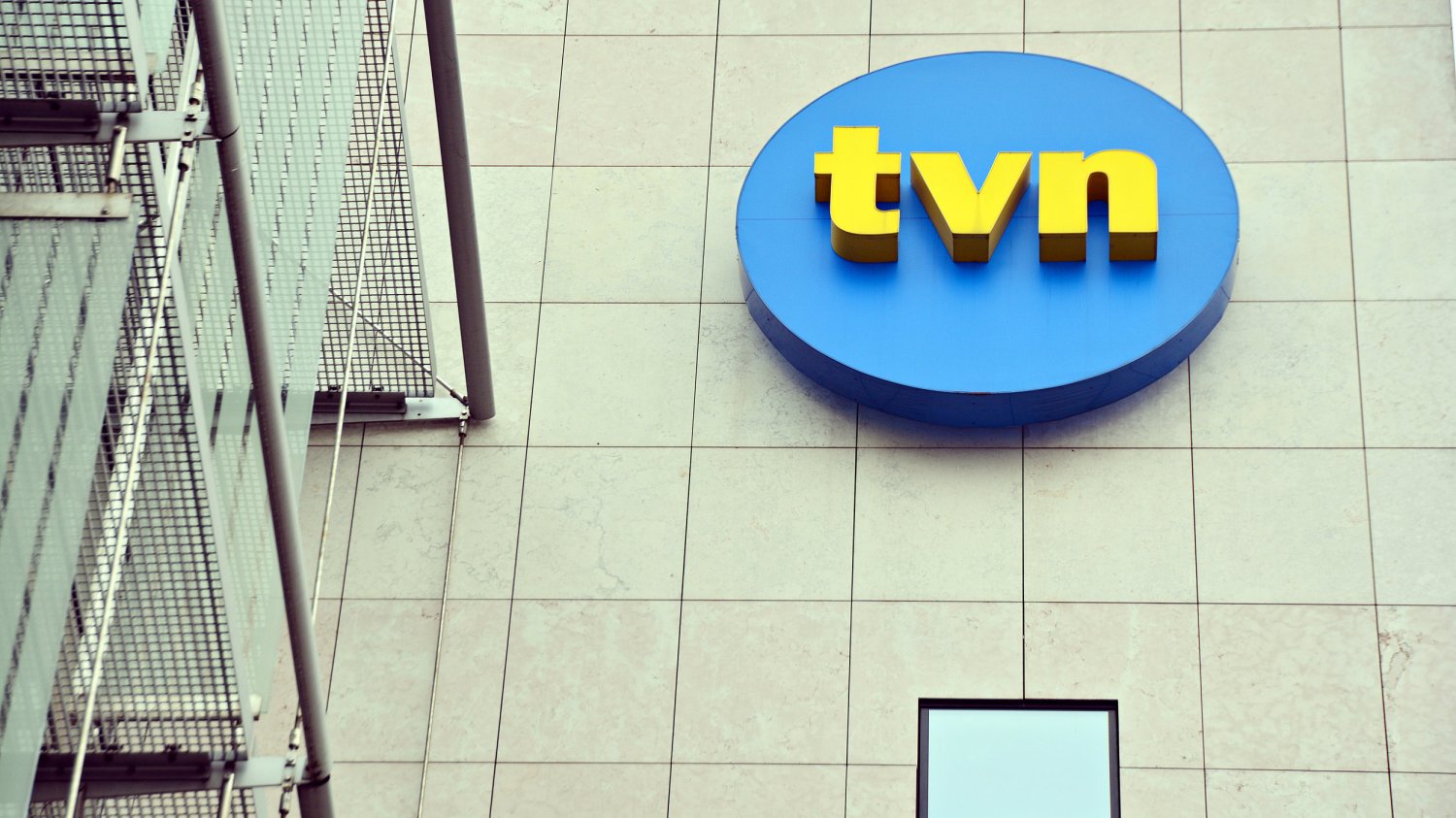Siedziba TVN z logo