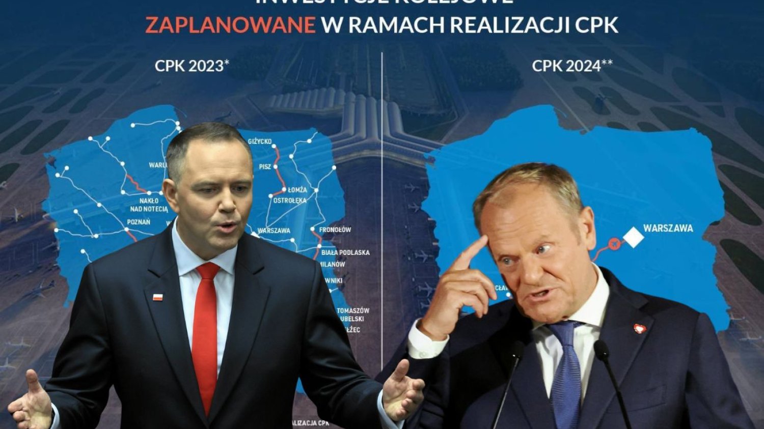 Karol Nawrocki zamierza walczyć z koalicją rządzącą ws. CPK.