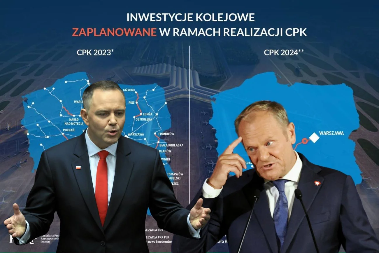 Karol Nawrocki zamierza walczyć z koalicją rządzącą ws. CPK.